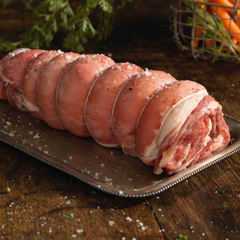 rolled breast of lamb