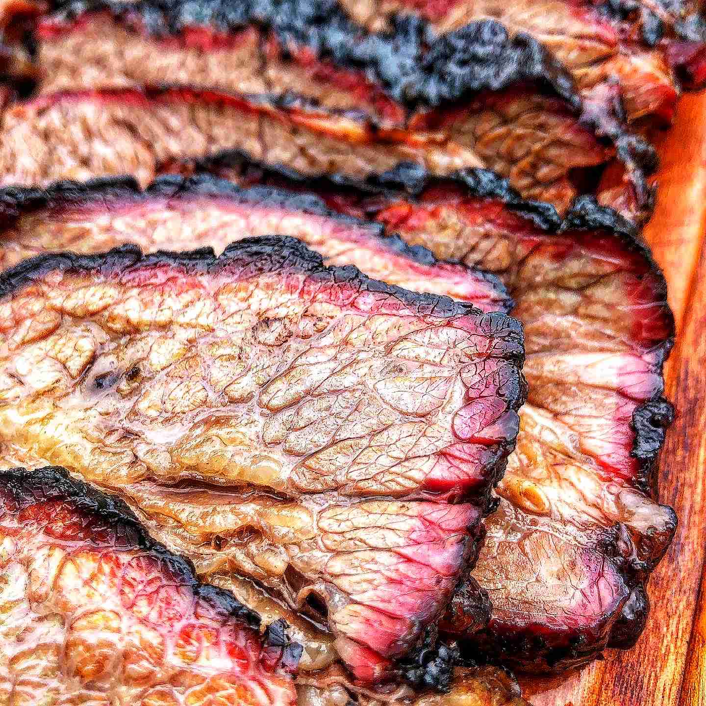 cooked beef brisket