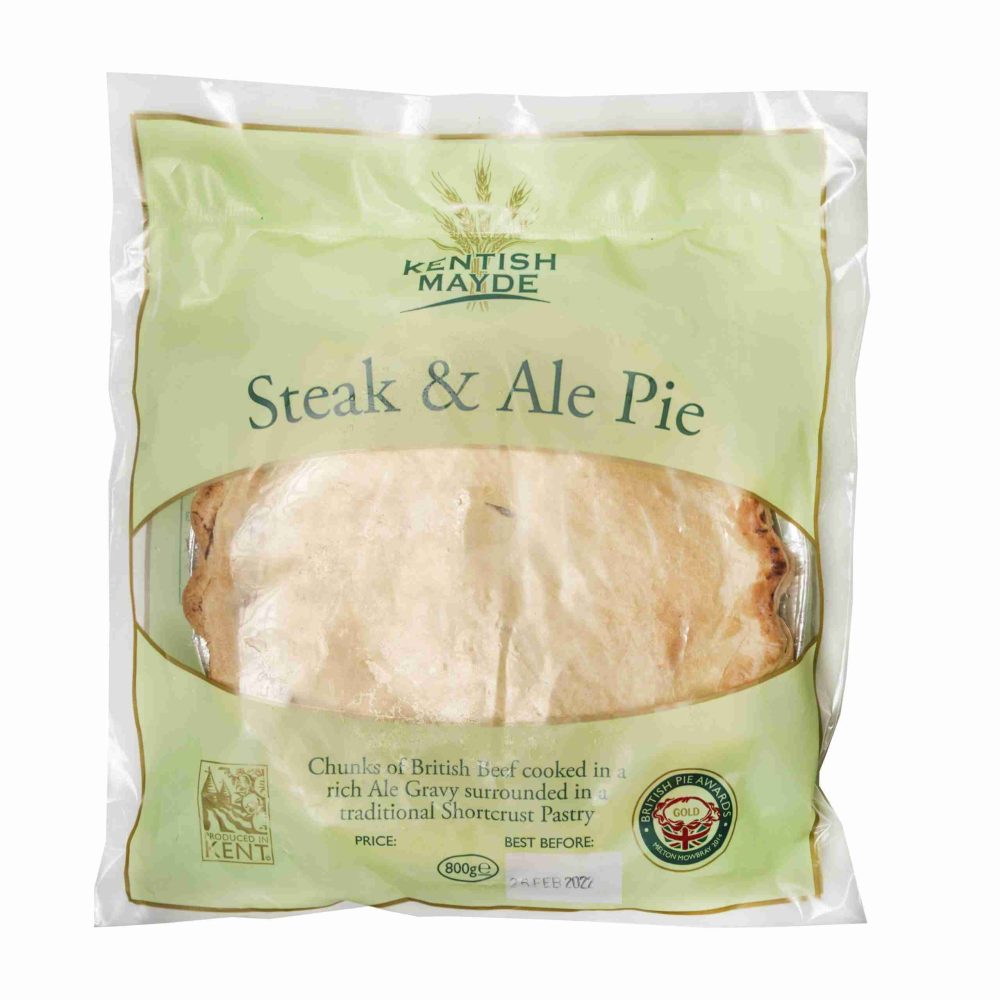 Large Meaty Pies – Steak & Ale - (800g)