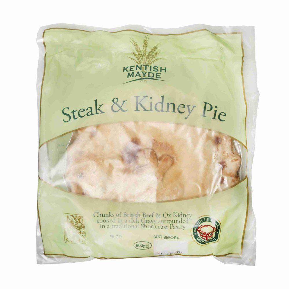 Large Meaty Pies – Steak & Kidney - (800g)